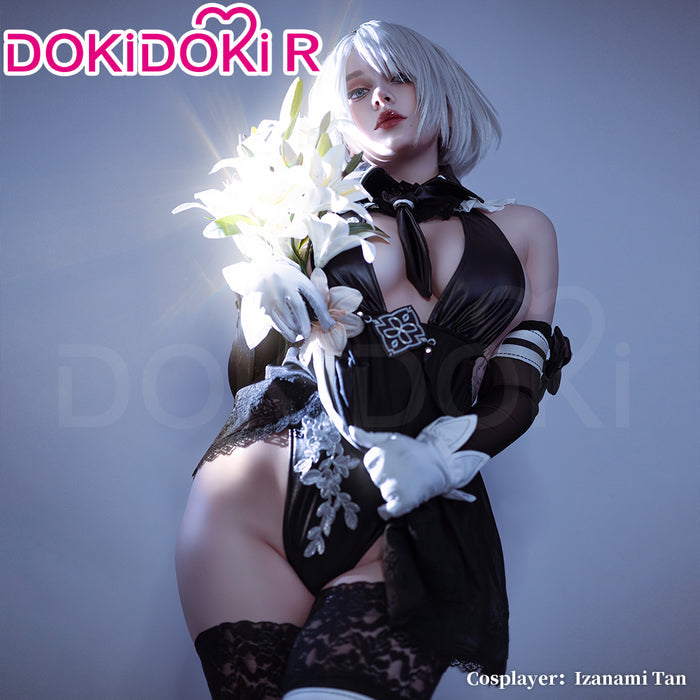 【Ready For Ship】【Last Batch】【Size S-2XL】DokiDoki-R Game Cosplay Costume Black Sexy Summer