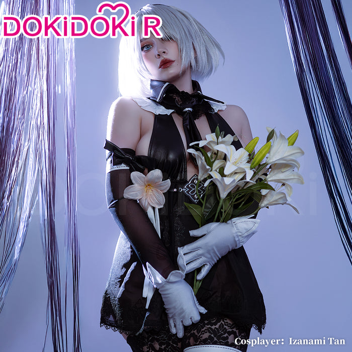 【Ready For Ship】【Last Batch】【Size S-2XL】DokiDoki-R Game Cosplay Costume Black Sexy Summer
