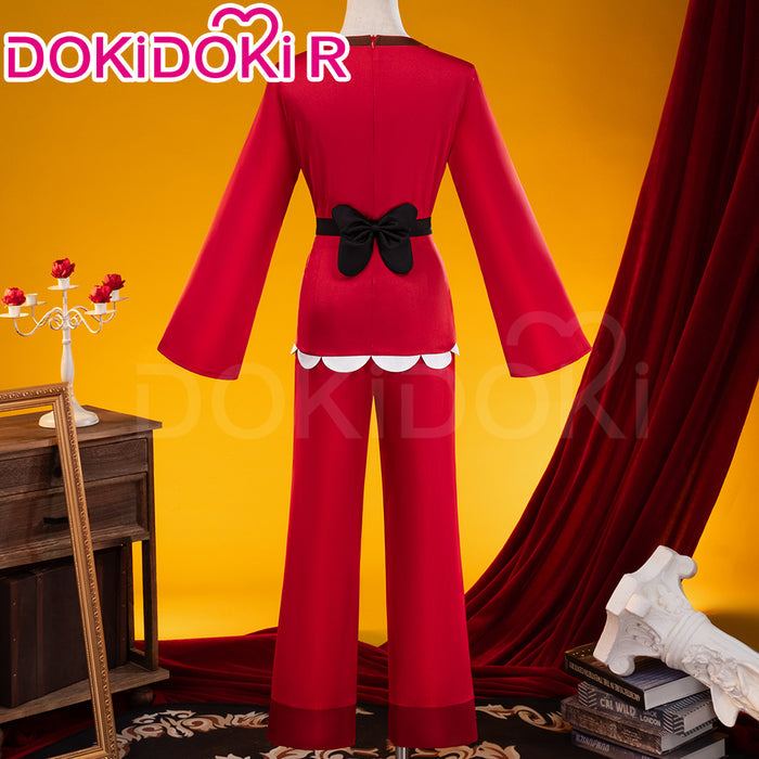 【Ready For Ship】【Last Batch】【Size S-3XL】DokiDoki-R Anime Hell Hotel Cosplay Costume Red Pajamas Nightdress