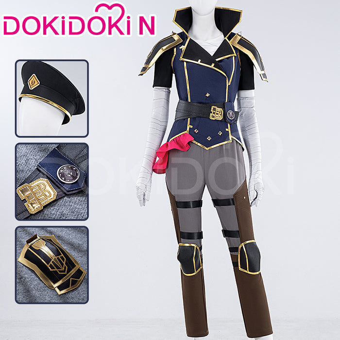 【Ready For Ship】【Last Batch】【Size XS-3XL】DokiDoki-N Game Cosplay Cosplay Costume Bule White