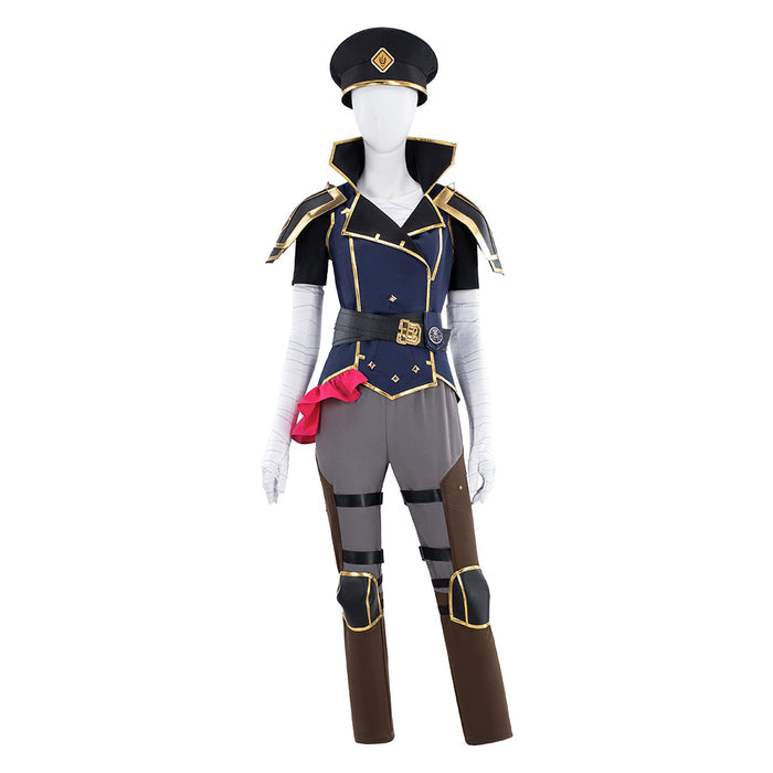 【Ready For Ship】【Last Batch】【Size XS-3XL】DokiDoki-N Game Cosplay Cosplay Costume Bule White