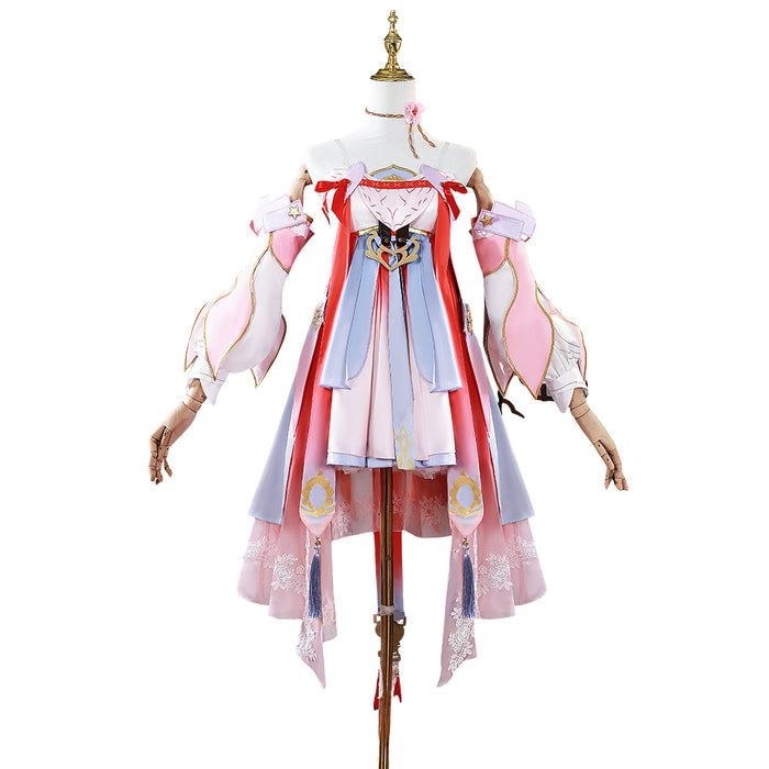 【Ready For Ship】【Last Batch】【Size XS-3XL】DokiDoki-N Game Wuthering Waves Cosplay Jinhsi Female Costume Peach Blossom