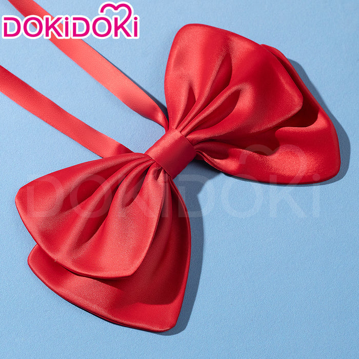【Ready For Ship】【Last Batch】【Size XS-3XL】Dokidoki-R Anime DDD Cosplay Costume Pink Uniform Halloween