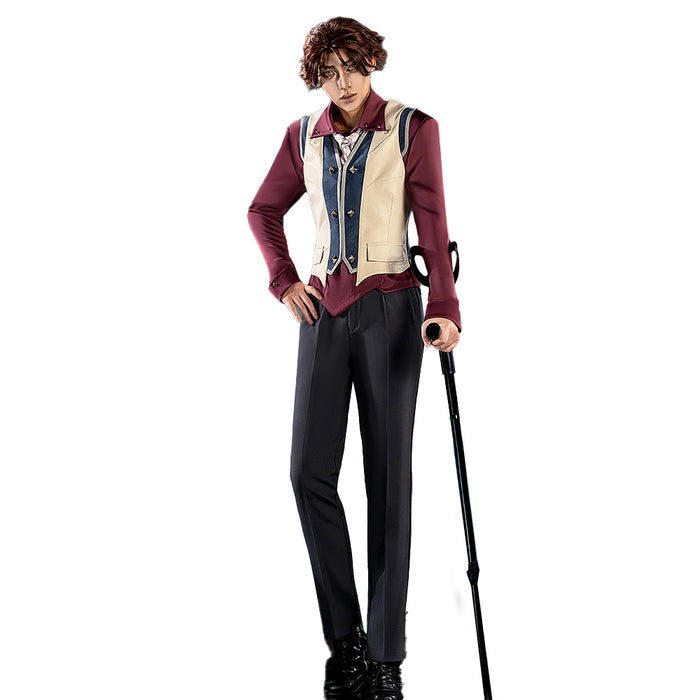 【Ready For Ship】【Size S-3XL】DokiDoki-SR Game Cosplay Costume Male Suit