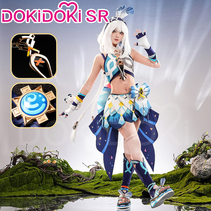 【 Ready For Ship】【Size S-3XL】DokiDoki-SR Game Genshin Impact Cosplay Mualani Costume Natlan
