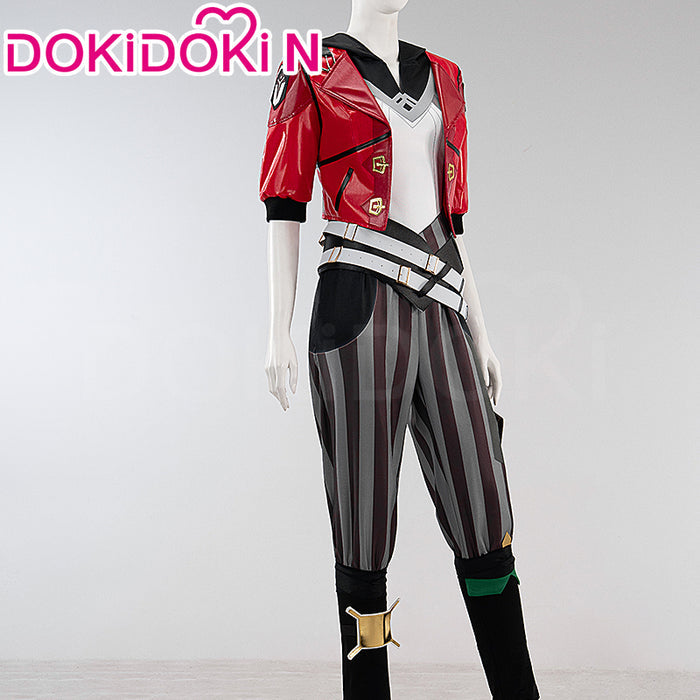 【 Ready For Ship】【Size XS-3XL】DokiDoki-N Anime Cosplay Costume Red Jacket