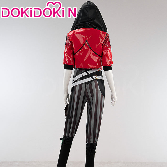 【 Ready For Ship】【Size XS-3XL】DokiDoki-N Anime Cosplay Costume Red Jacket