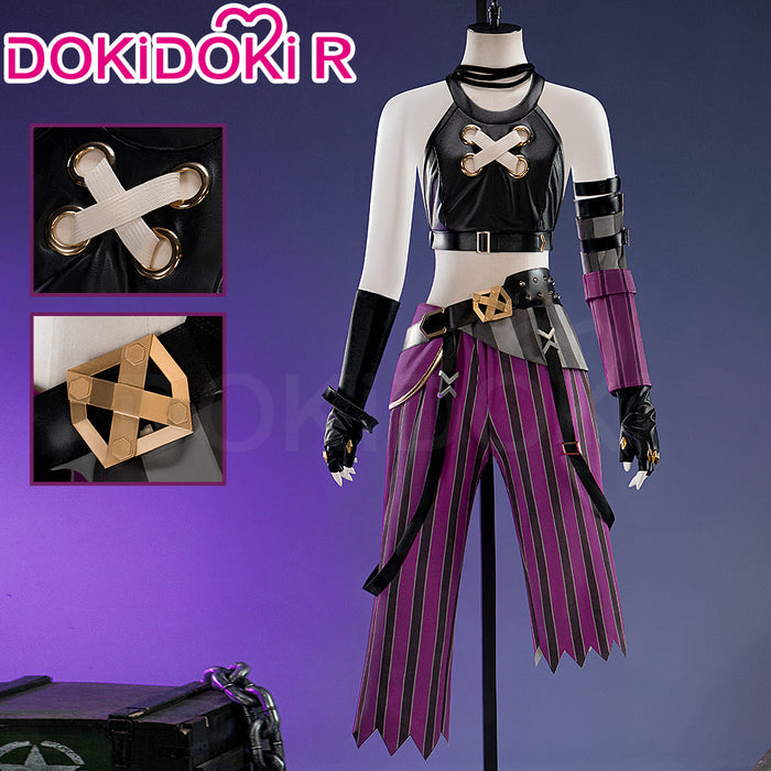【Ready For Ship】【Size XS-3XL】DokiDoki-R Game Cosplay Jinxx Costume