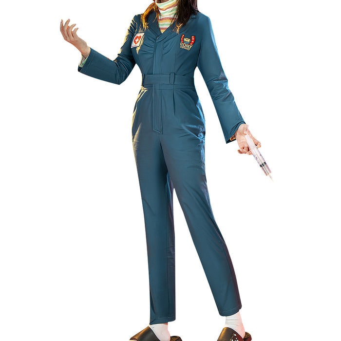【Ready For Ship】【Size XS-3XL】DokiDoki-R Game Mouthwashing Cosplay Anya Costume