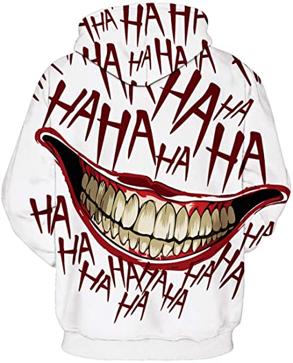 Realistic 3D Printed Fashionable Hoodies