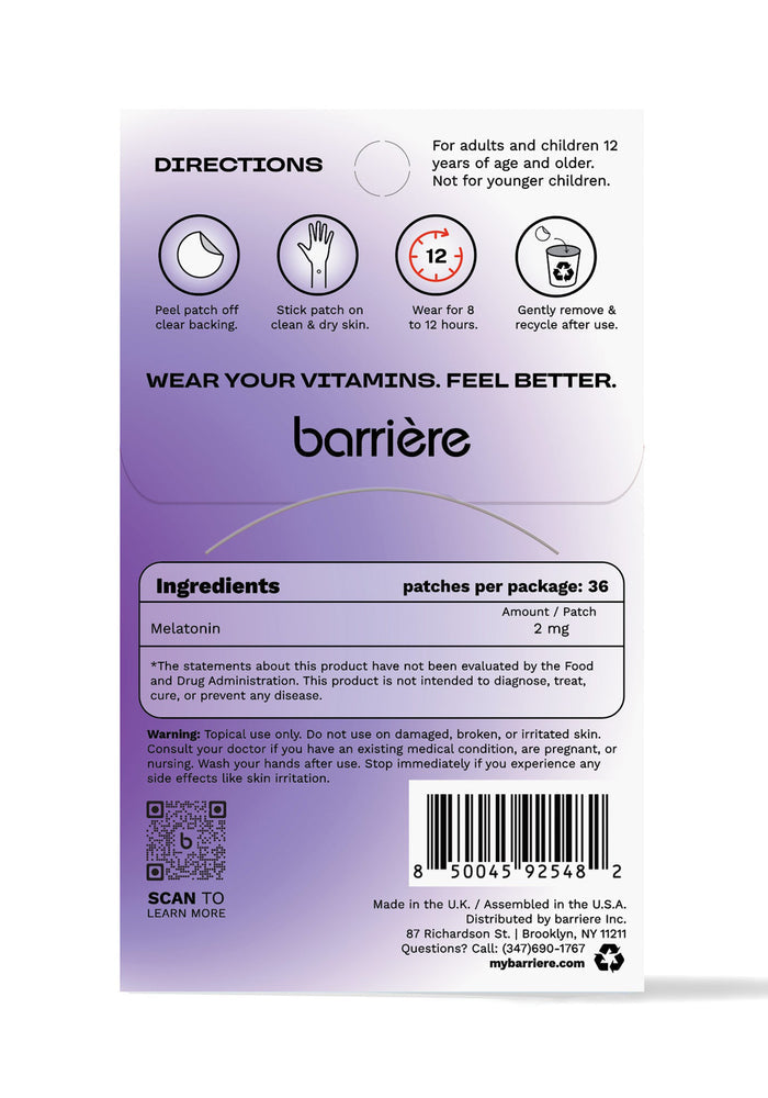 Recharge / Reset Vitamin Patch Kit