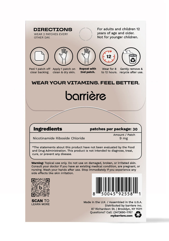 Recharge / Reset Vitamin Patch Kit