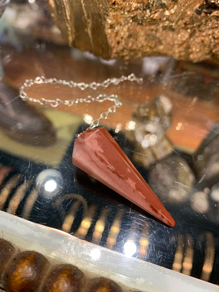 Red Jasper Pendulum