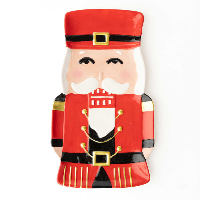 Red Nutcracker Platter