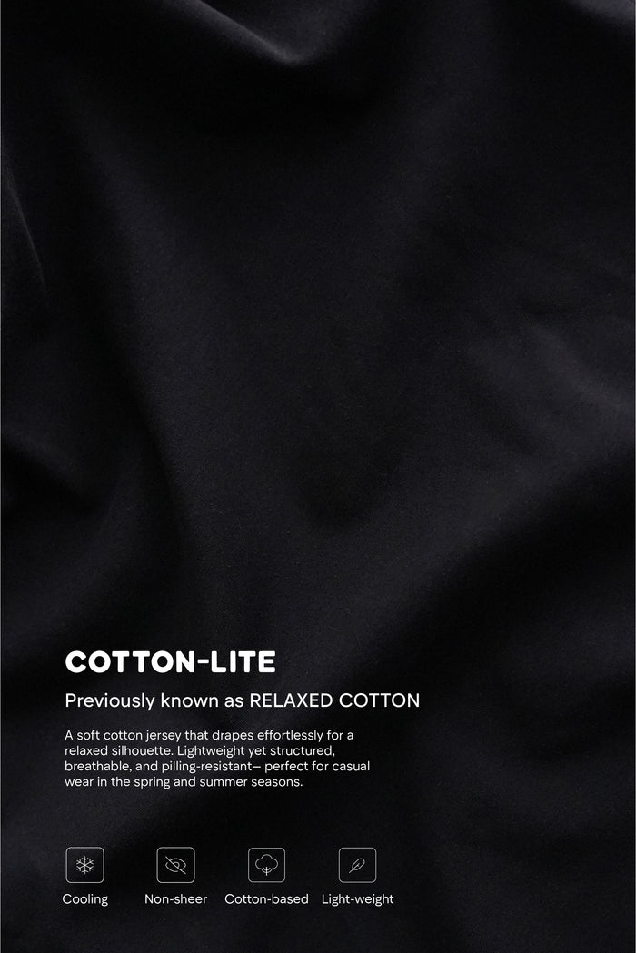 Relaxed Baby Tee - Black