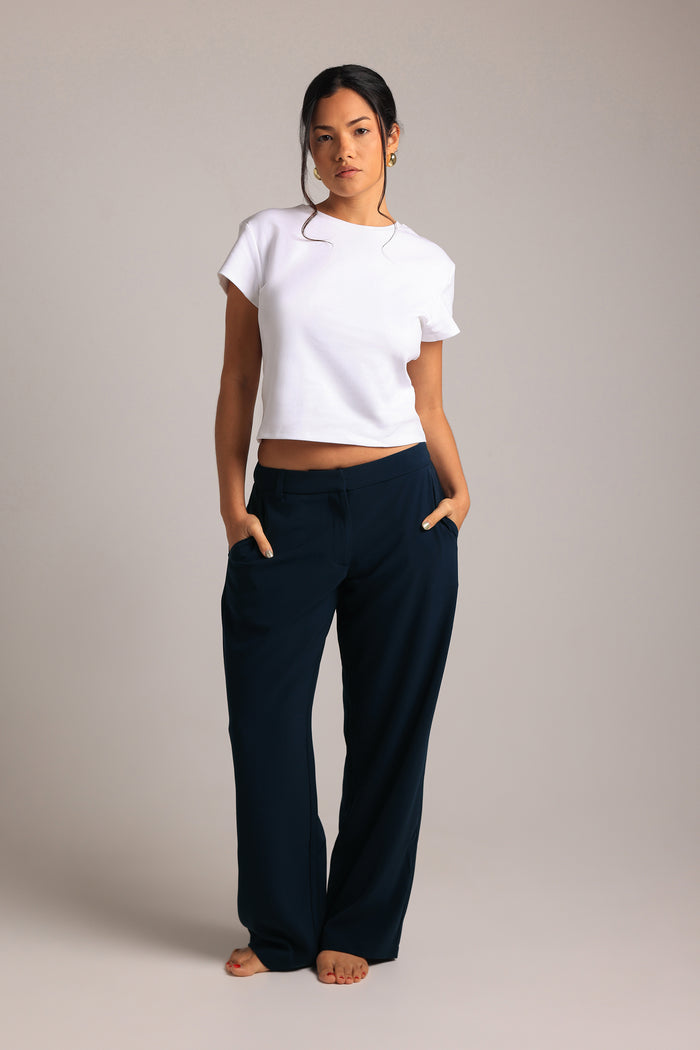 Relaxed Baby Tee - White