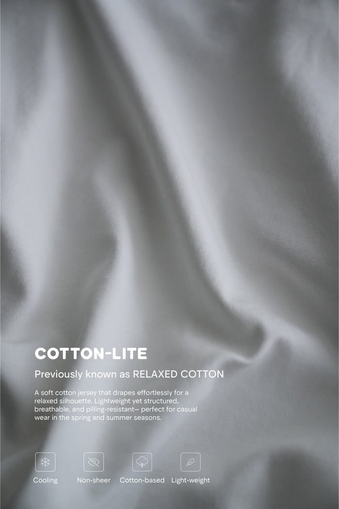 Relaxed Baby Tee - White