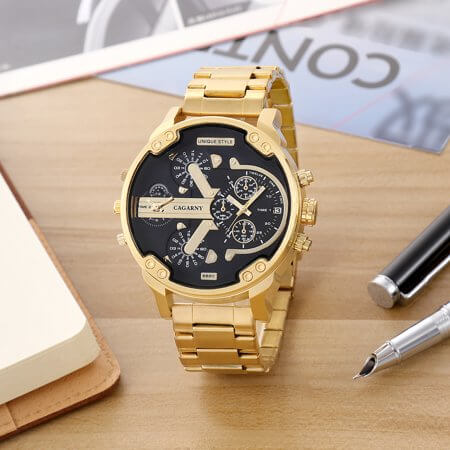 Relogio Quartz Men's Watch