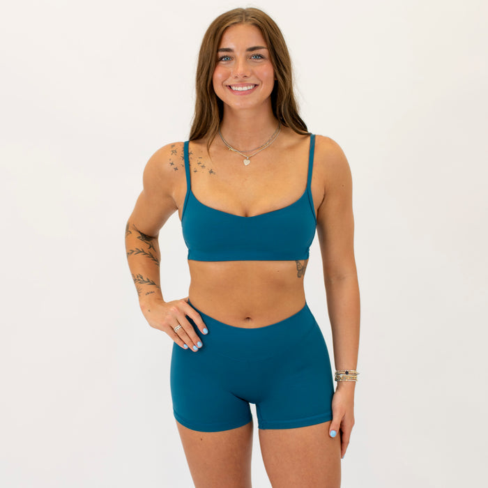 Ink Blue Revolve Sports Bra - Light Support
