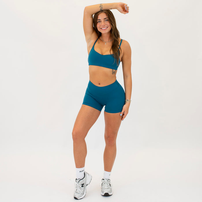 Ink Blue Revolve Sports Bra - Light Support