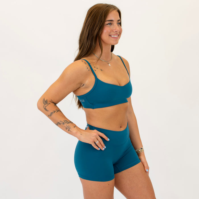 Ink Blue Revolve Sports Bra - Light Support