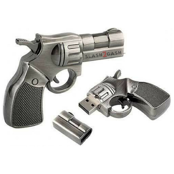 Revolver USB Flash Drive 2.0 Metal Memory Stick Pendrive 16 GB 32 GB