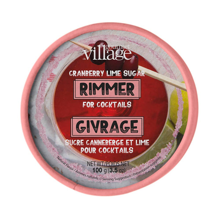 Rim Trim Cran. Lime Sugar Canister