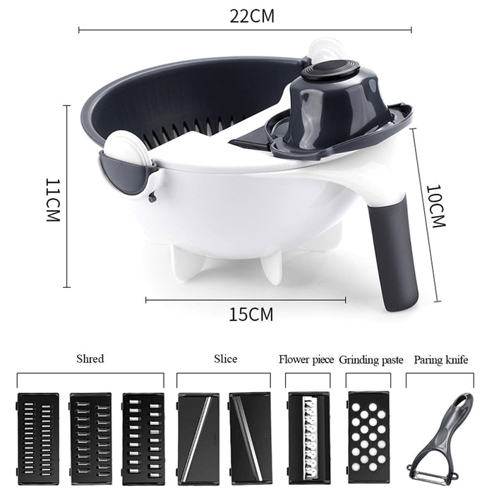 Rotatable Vegetable Cutter