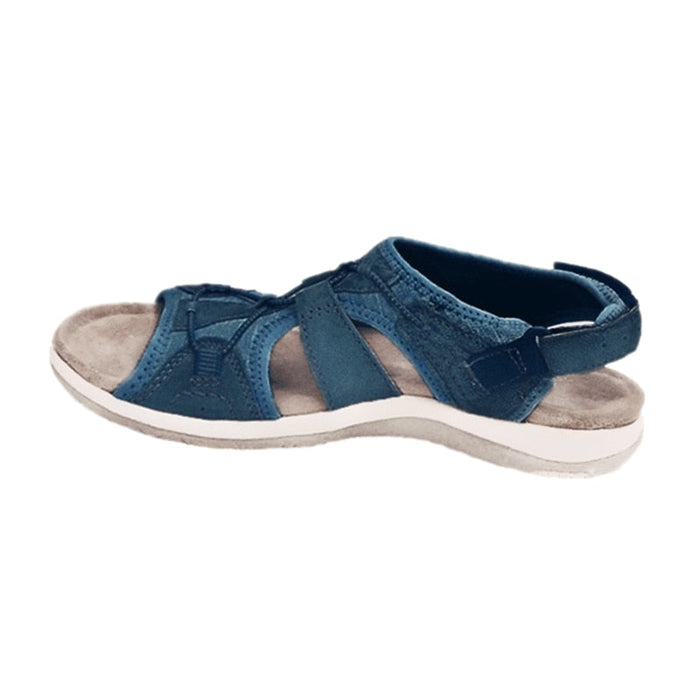 Round open toe sandals