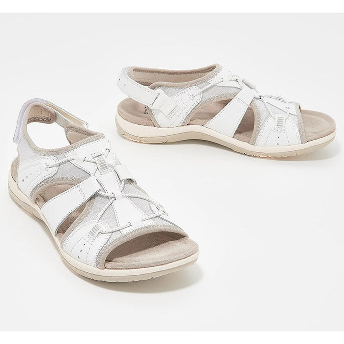 Round open toe sandals