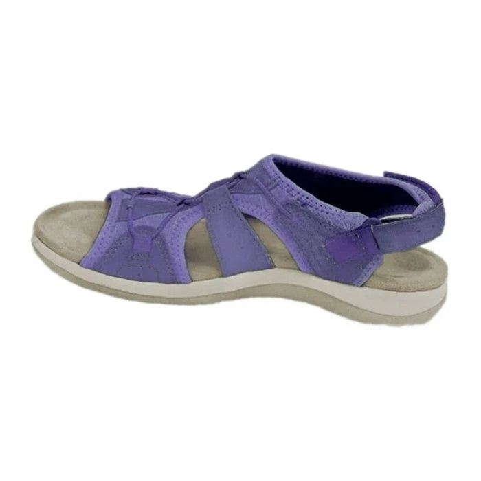 Round open toe sandals