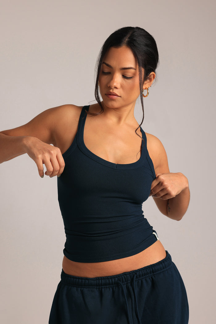 Rounded Plunge Tank - True Navy