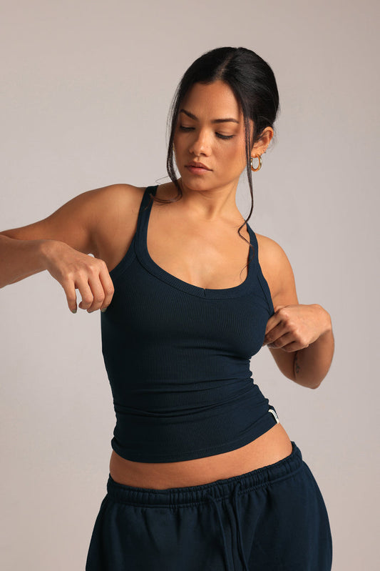 Rounded Plunge Tank - True Navy