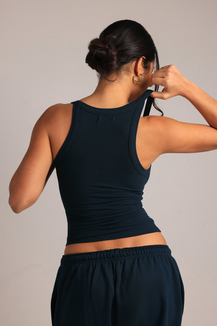 Rounded Plunge Tank - True Navy