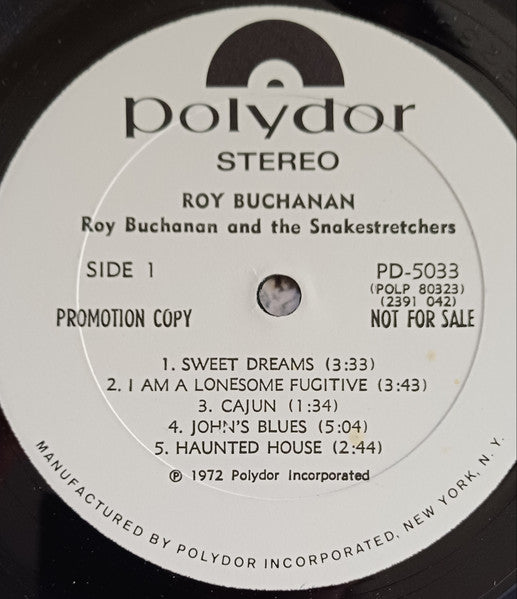 Roy Buchanan - Roy Buchanan (LP) [US] 1st (Near Mint (NM or M-))