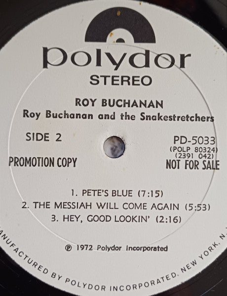 Roy Buchanan - Roy Buchanan (LP) [US] 1st (Near Mint (NM or M-))