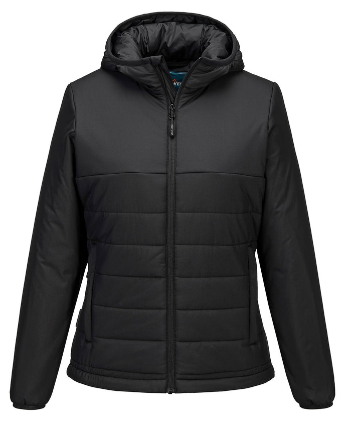 S613 Women’S Professional Hooded Insulated Baffle Jacket (S613)