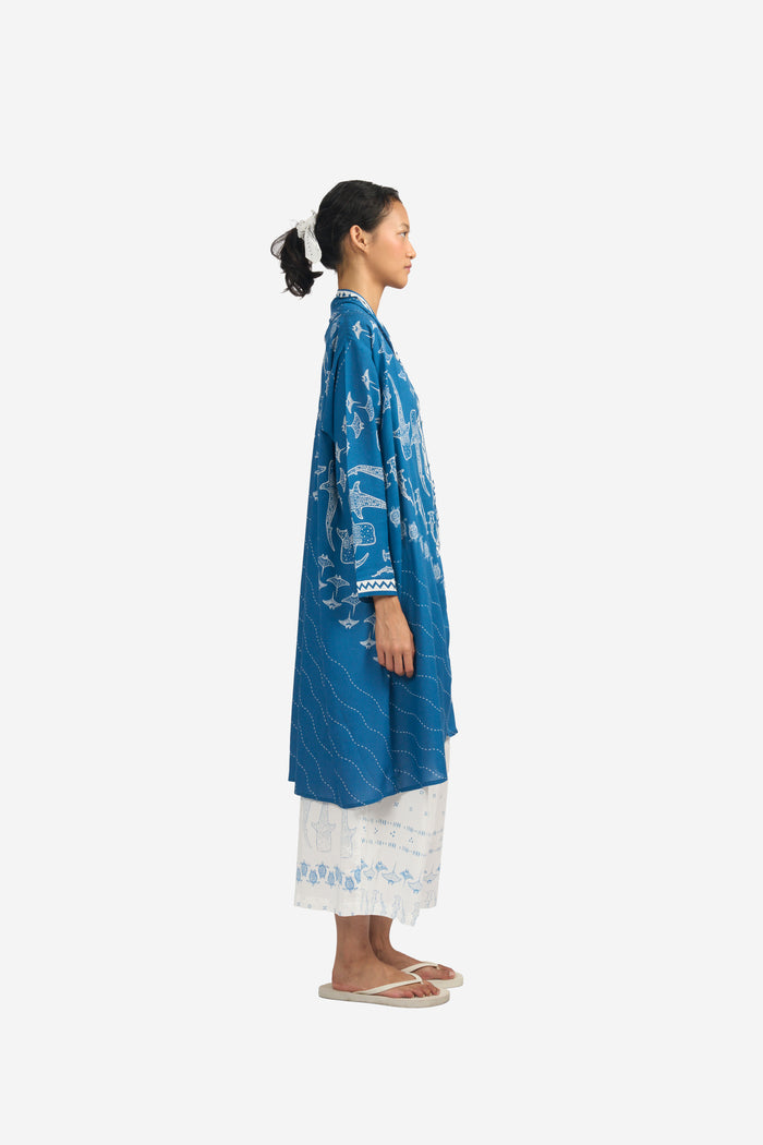 "Samudra Lereng" - Kebaya Panjang