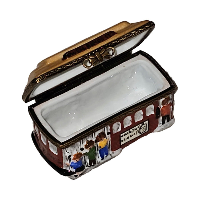 San Francisco Cable Car Delight Porcelain Limoges travel united French Trinket Box