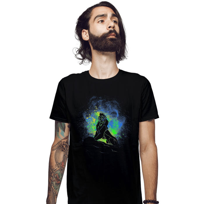 Shirts Fitted Shirts, Mens / Small / Black Scar Art