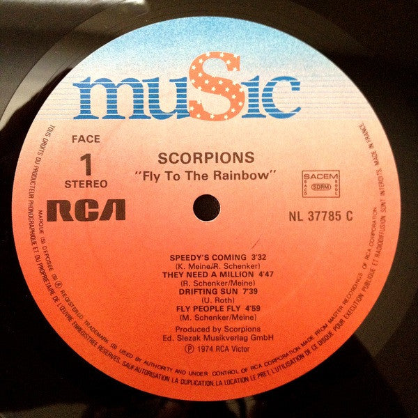 Scorpions - In Trance / Fly To The Rainbow (LP) [France] 1st (Near Mint (NM or M-))