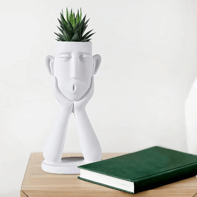 Sculptured Vase Home Decor