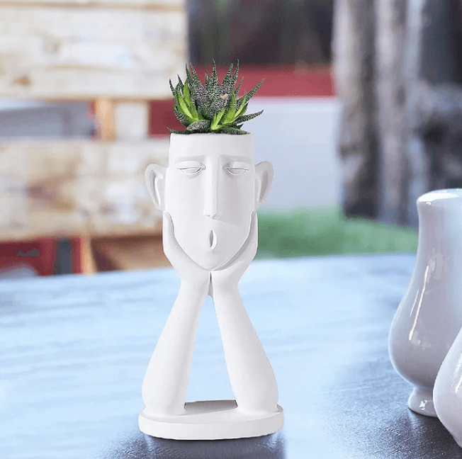 Sculptured Vase Home Decor