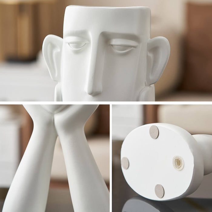 Sculptured Vase Home Decor