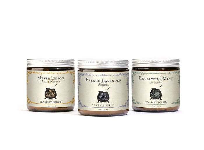 Sea Salt Scrub French Lavender