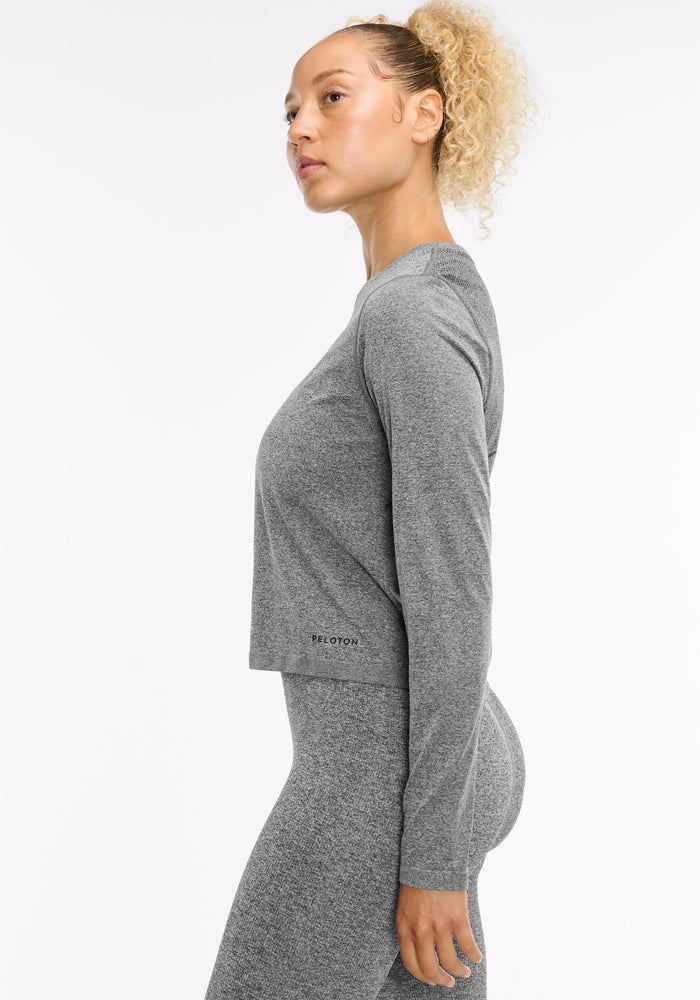 Seamless Melange Long Sleeve