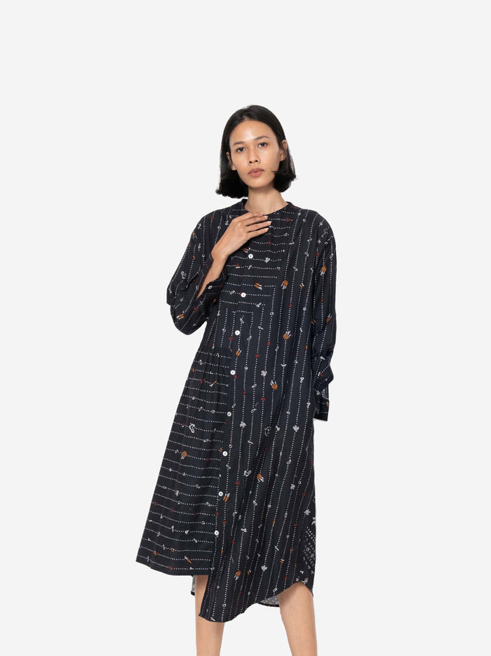 "Sejauh Mata Memandang X Dian Sastrowardoyo" "Tumbuh" - Betawi Shirtdress
