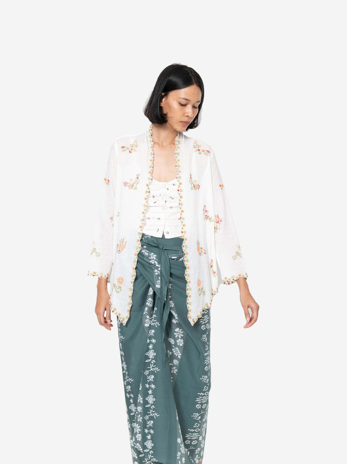 "Sejauh Mata Memandang X Dian Sastrowardoyo" "Tumbuh" - Embroidered Kebaya Encim