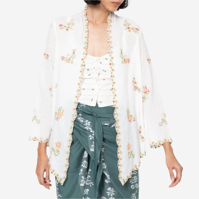 "Sejauh Mata Memandang X Dian Sastrowardoyo" "Tumbuh" - Embroidered Kebaya Encim