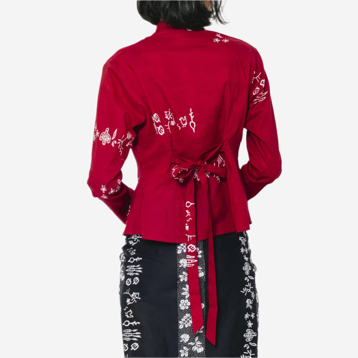 "Sejauh Mata Memandang X Dian Sastrowardoyo" "Tumbuh" - Kebaya Pendek